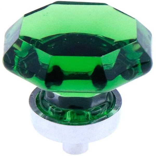 ForBetter Crystal Door Knobs Crystal Glass Interior Door Knobs 1.38